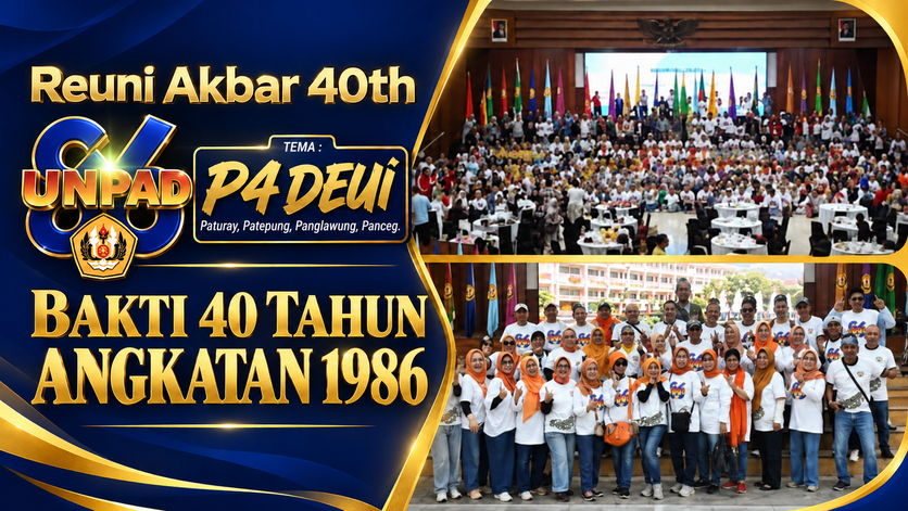 Bakti 40 Tahun Angkatan 1986