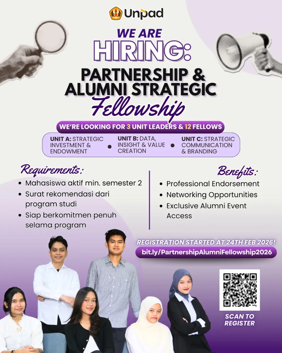 Partnership & Alumni Strategic Fellowship 2026