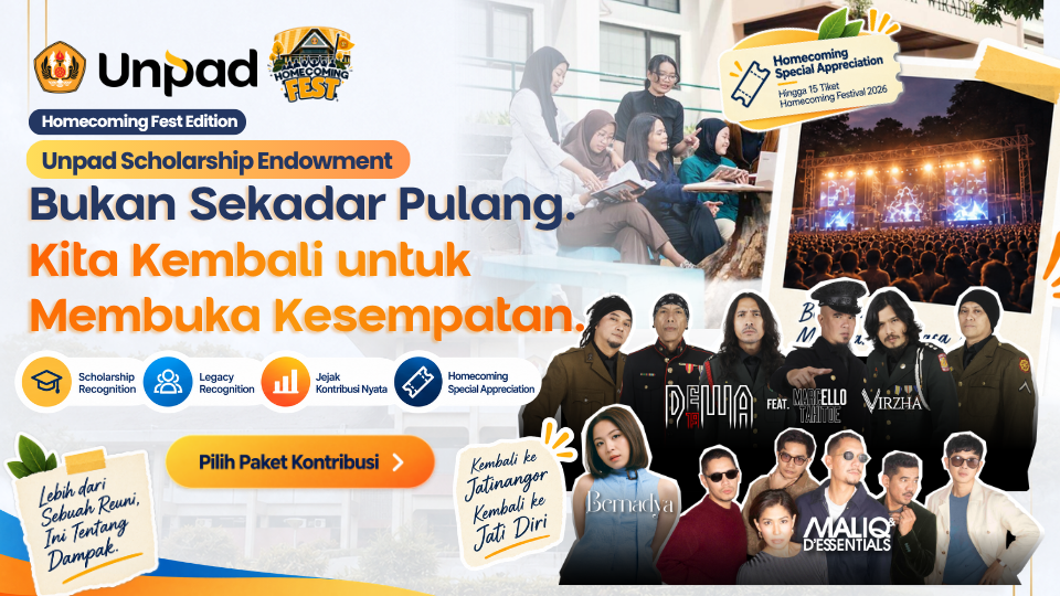 Unpad Scholarship Endowment - Homecoming Fest Edition